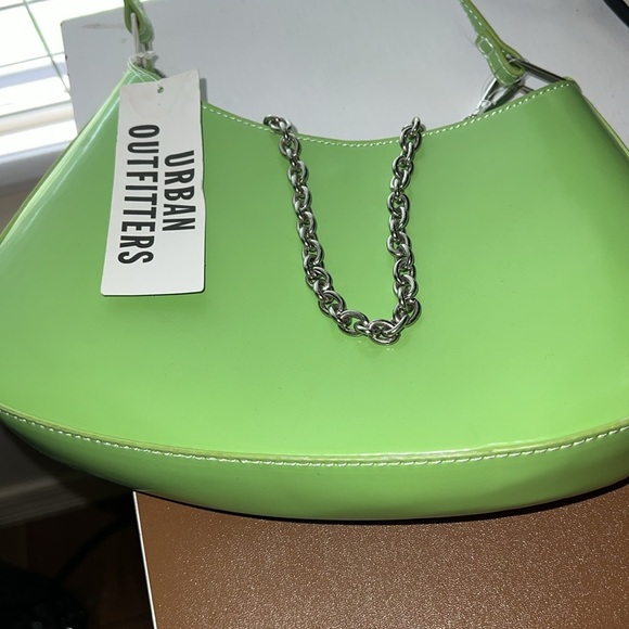 NWT Urban Outfitters Y2K Lime Green Handbag - Picture 10 of 12